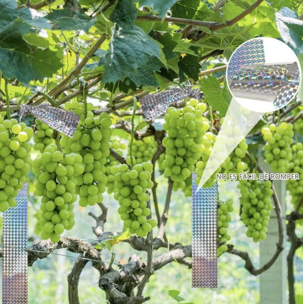 Cinta Espanta Repelente De Pájaros Ahuyenta Palomas 50 Mt