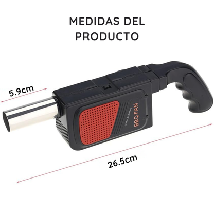 Soplador ventilador eléctrico portátil - BBQ FAN