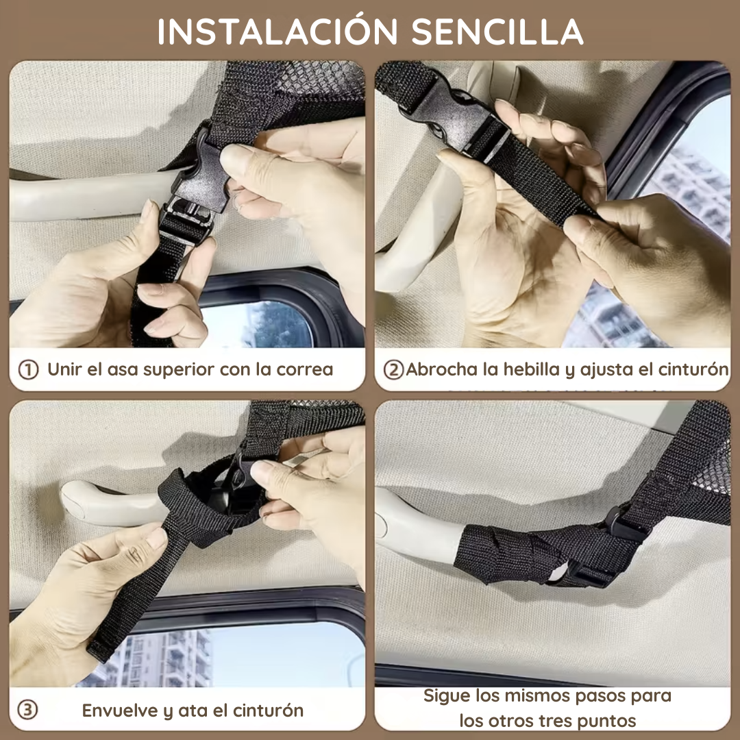 Organizador Almacenamiento Para Techo De Autos y Camionetas - RoofBag Pro