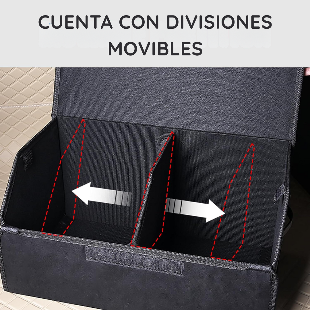 Organizador De Cuero Pu Para Maletera - AutoBox Pro