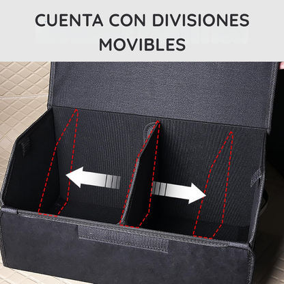 Organizador De Cuero Pu Para Maletera - AutoBox Pro
