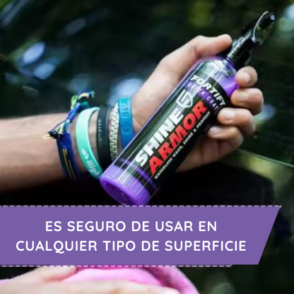 Recubrimiento Ceramico Para Autos Shine Armor 236 Ml + Paño
