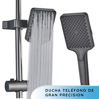 Sistema De Ducha De Lujo Con Luces y Pantalla Digital - LuxCascade Pro