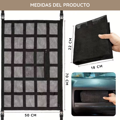 Organizador Almacenamiento Para Techo De Autos y Camionetas - RoofBag Pro
