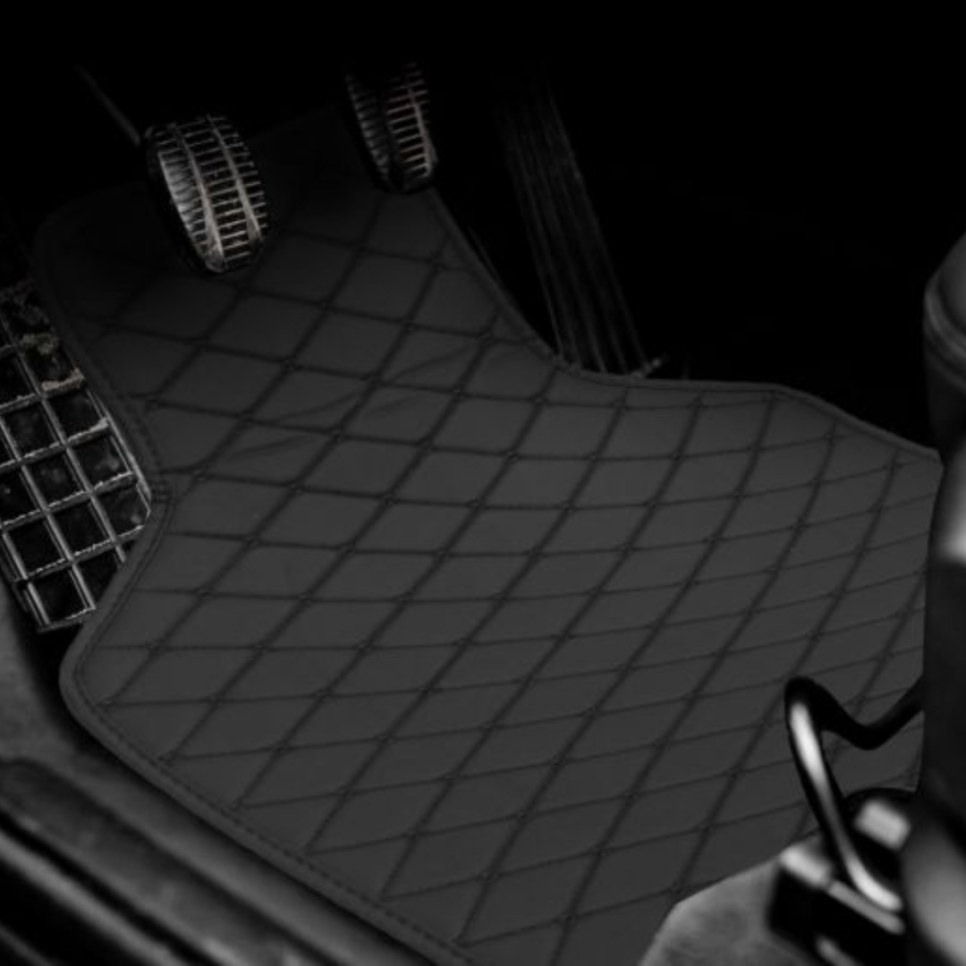 Juego De Tapetes Negros Universales 4 Pzas - CleanDrive Max