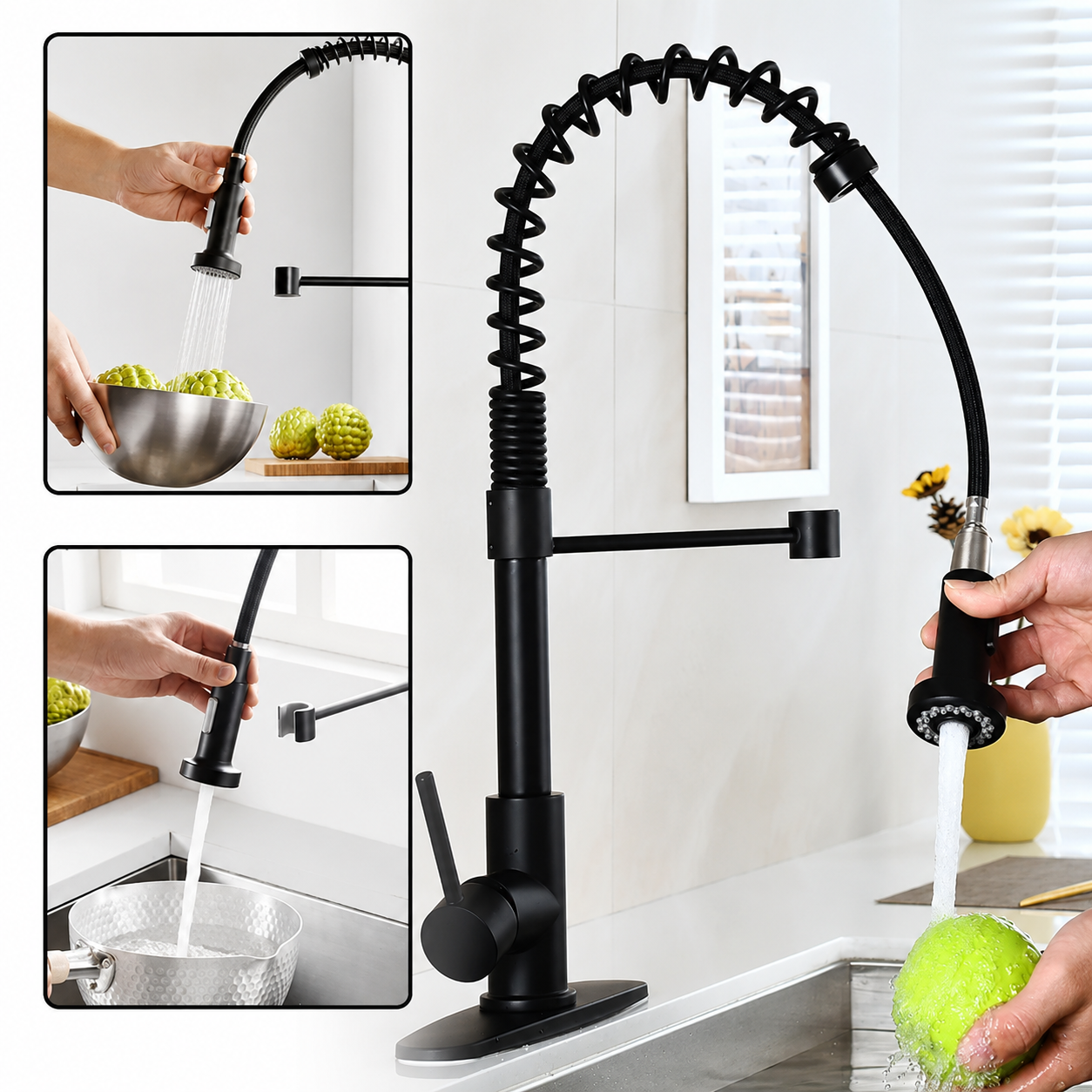 LLAVE DE COCINA MONOCOMANDO - MULTIGRIFO 360