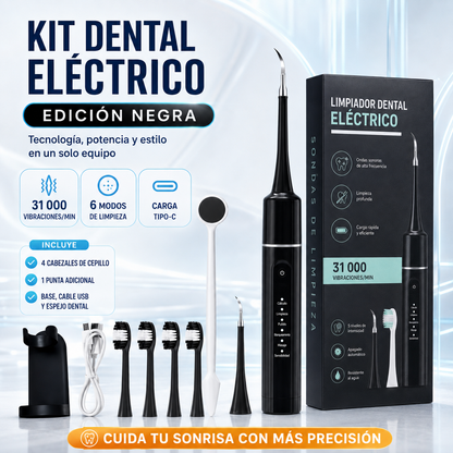 KIT DE CEPILLO ELECTRICO PARA DIENTES - ULTRADENT