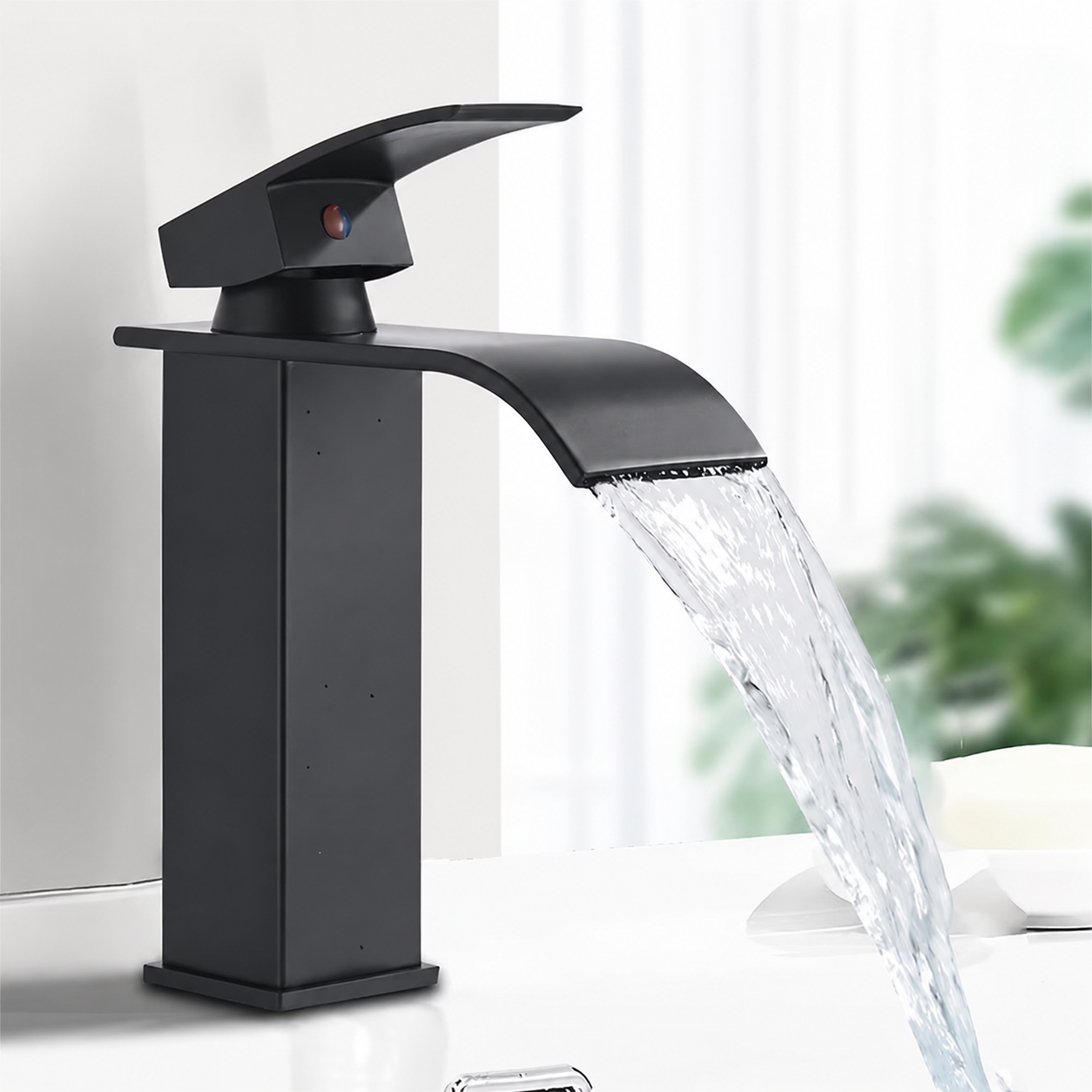 Llave Monocomando para Lavamanos - Cascada Deluxe