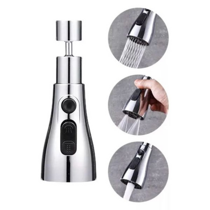 Adaptador Extensor Giratorio Para Grifo - HydroFlex PRO